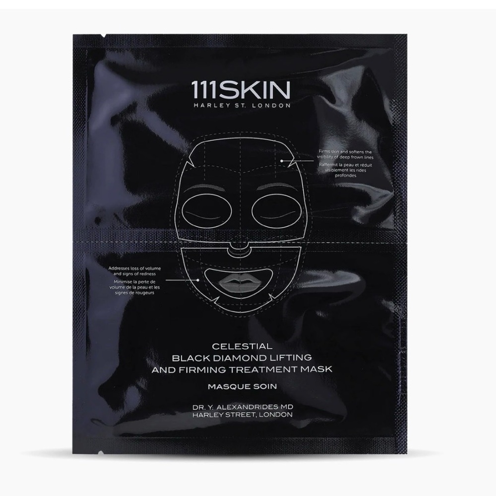 111SKIN CELESTIAL BLACK DIAMOND LIFTING AND FIRMING FACE MASK🫧🖤